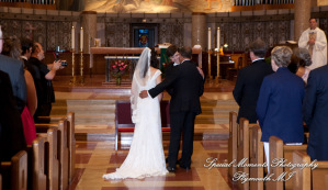 Katherine & Dave at St. Clare of Montefalco Grosse Pointe Park MI wedding photography