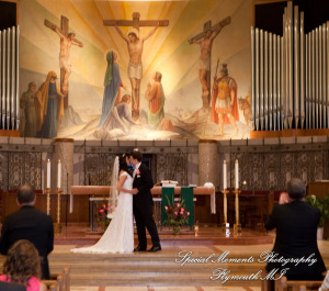 Katherine & Dave at St. Clare of Montefalco Grosse Pointe Park MI wedding photography