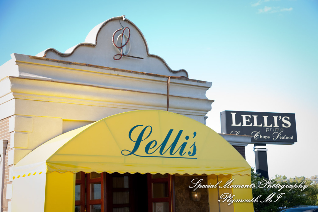 Josh & Dee at Lellis Steak House in Auburn Hills MI wedding photography