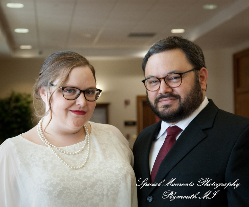 Jessica & Mike at 35th District Court Plymouth MI wedding photography