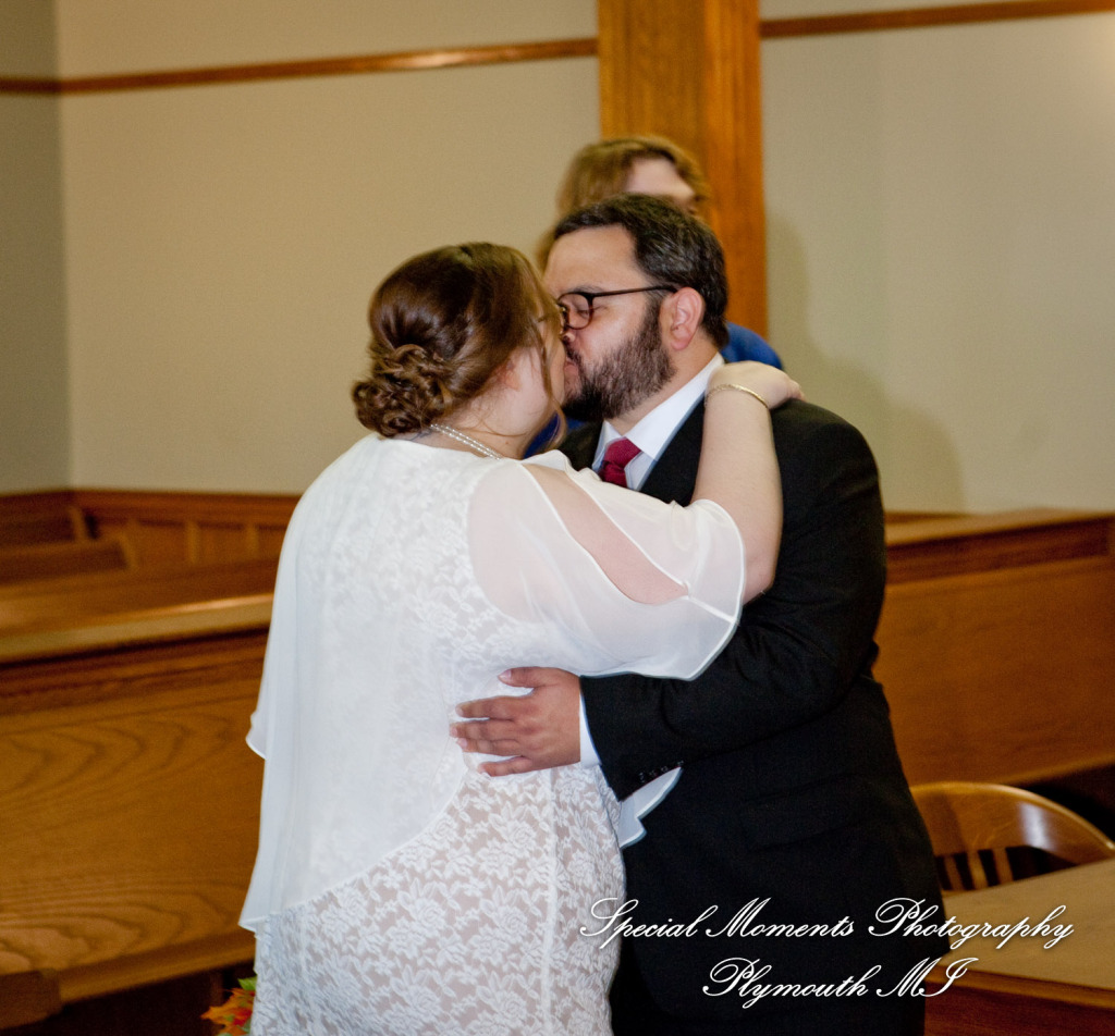 Jessica & Mike at 35th District Court Plymouth MI wedding photography