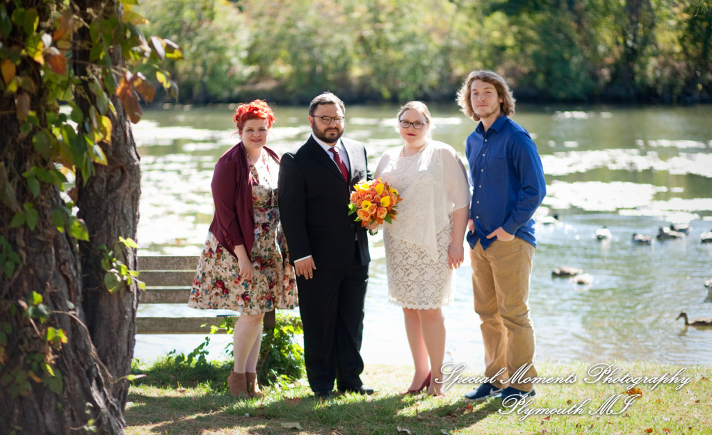 Jessica & Mike at 35th District Court Plymouth MI wedding photography
