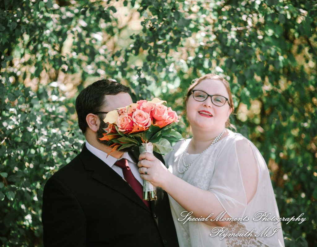Jessica & Mike at 35th District Court Plymouth MI wedding photography