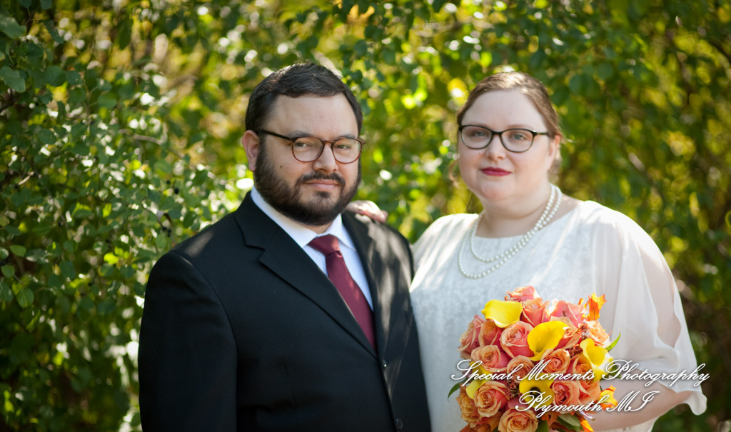 Jessica & Mike at 35th District Court Plymouth MI wedding photography