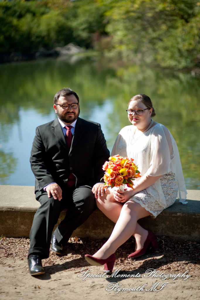 Jessica & Mike at 35th District Court Plymouth MI wedding photography