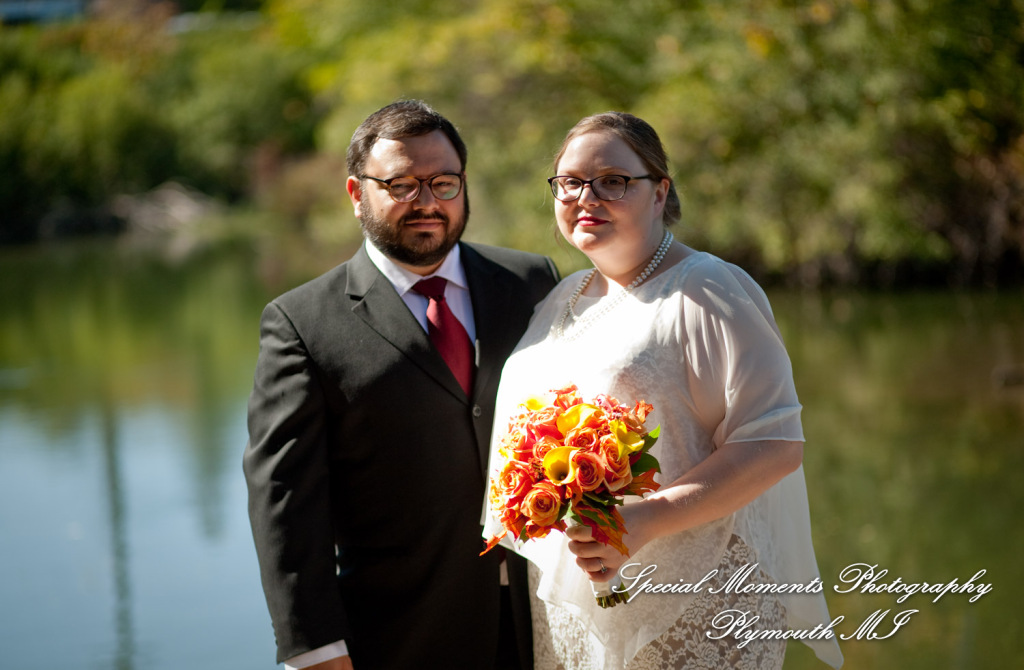 Jessica & Mike at 35th District Court Plymouth MI wedding photography