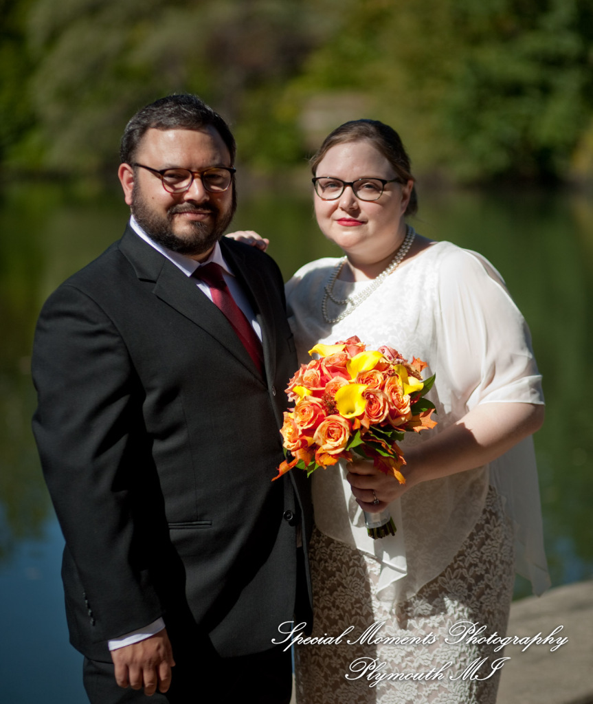 Jessica & Mike at 35th District Court Plymouth MI wedding photography