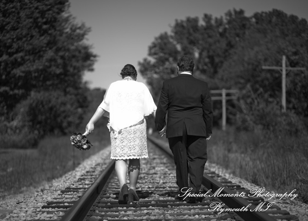 Jessica & Mike at 35th District Court Plymouth MI wedding photography