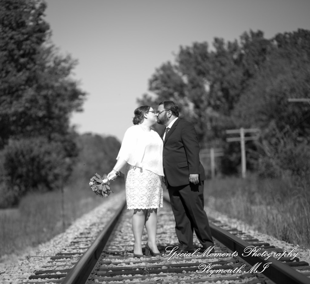 Jessica & Mike at 35th District Court Plymouth MI wedding photography
