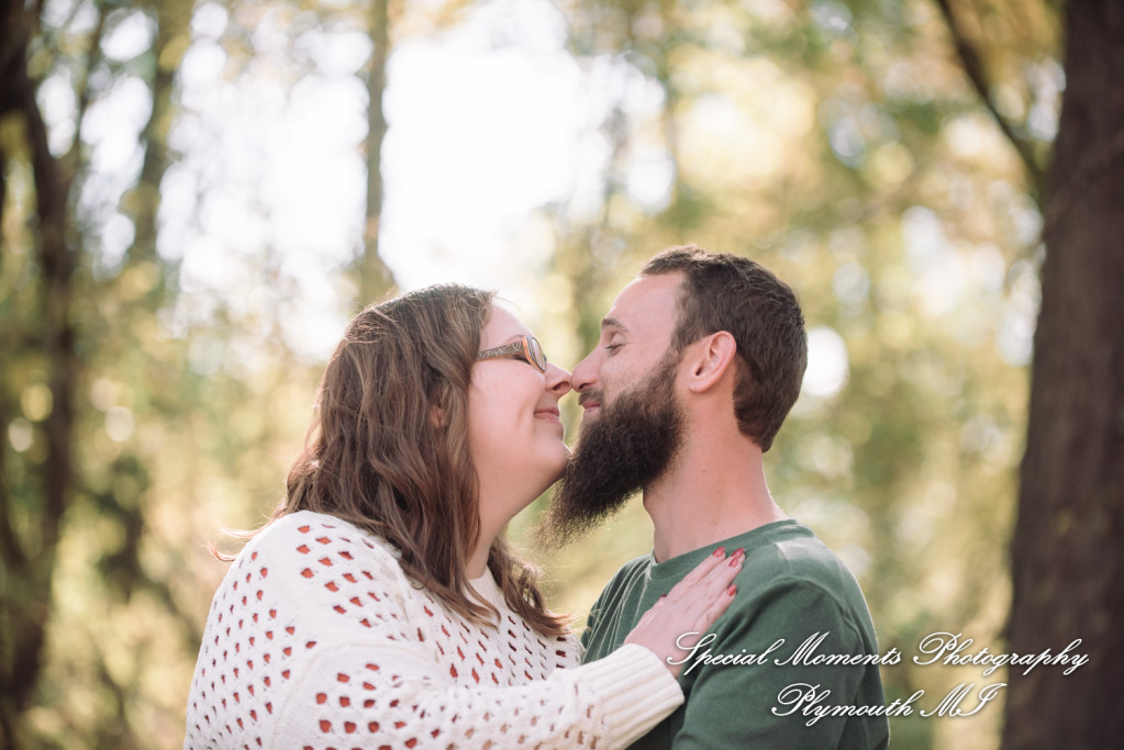 Jordan & Matt at Kensington Metropark Milford MI engagement photography