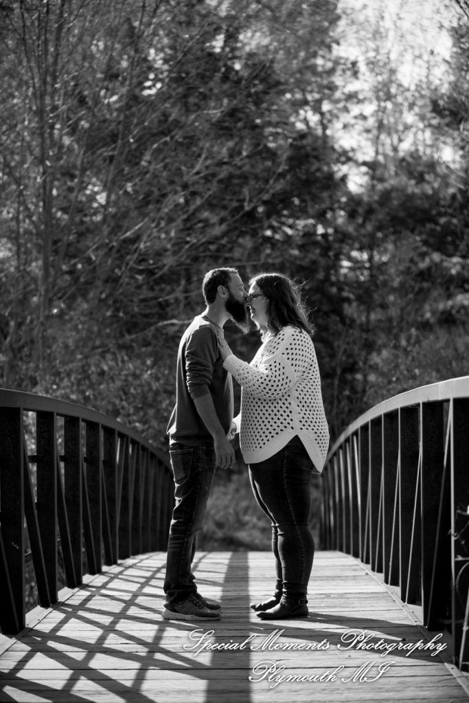 Jordan & Matt at Kensington Metropark Milford MI engagement photography