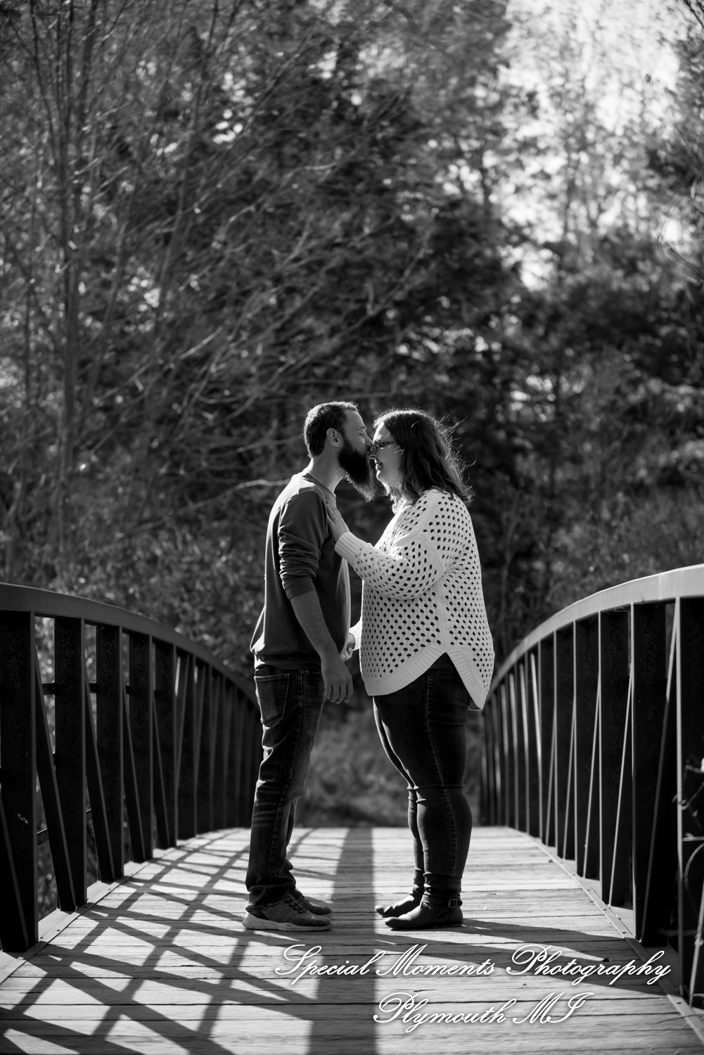 Jordan & Matt at Kensington Metropark Milford MI engagement photography