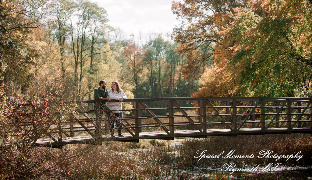 Jordan & Matt at Kensington Metropark Milford MI engagement photography