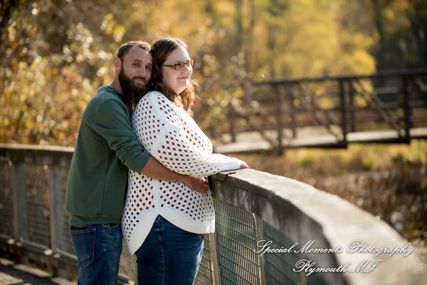 Jordan & Matt at Kensington Metropark Milford MI engagement photography