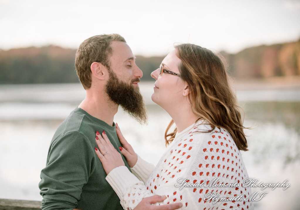 Jordan & Matt at Kensington Metropark Milford MI engagement photography