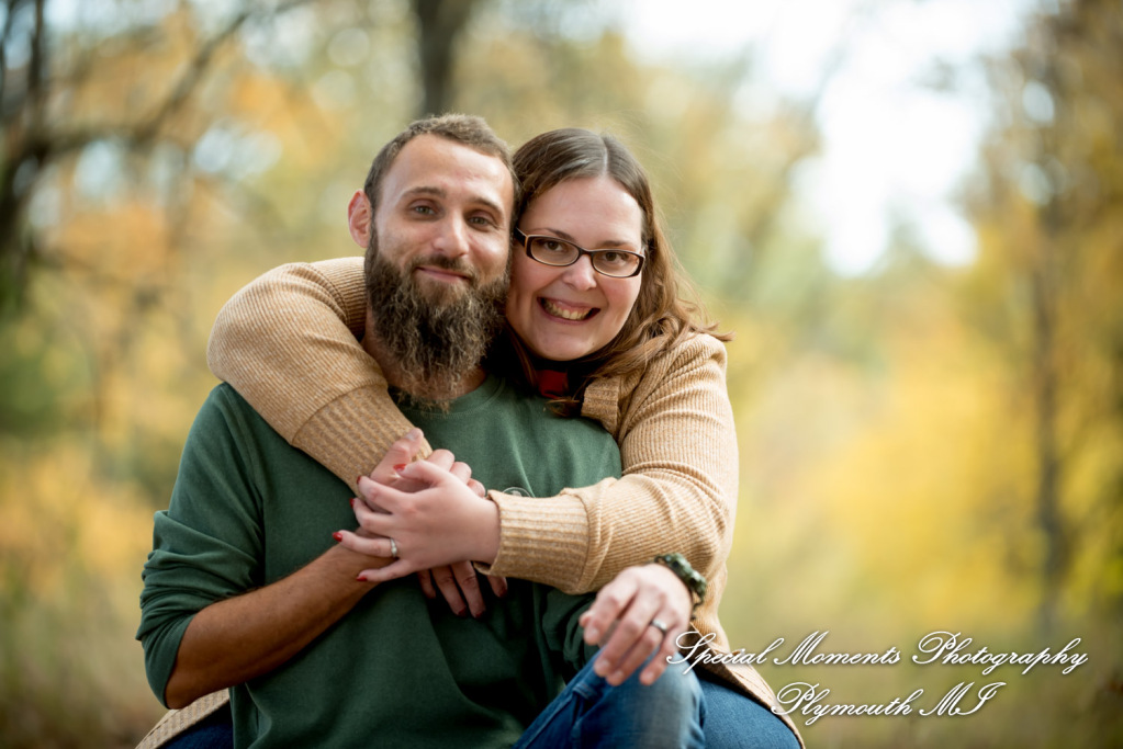Jordan & Matt at Kensington Metropark Milford MI engagement photography