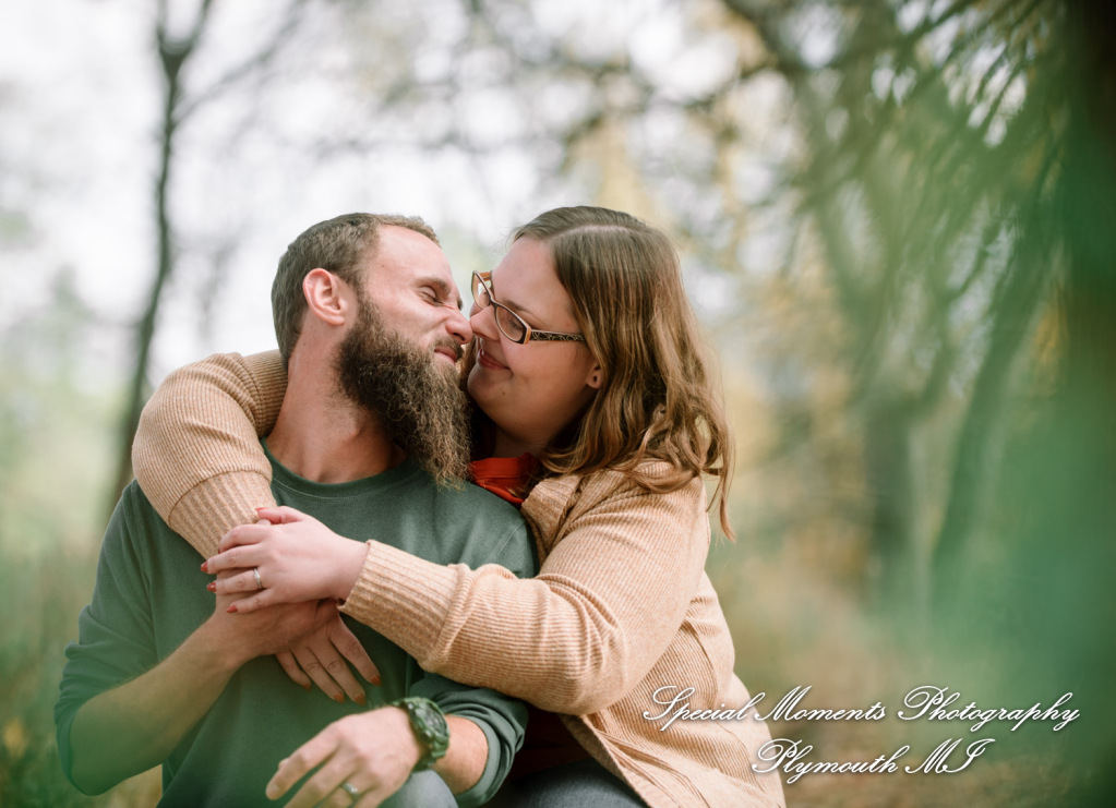 Jordan & Matt at Kensington Metropark Milford MI engagement photography