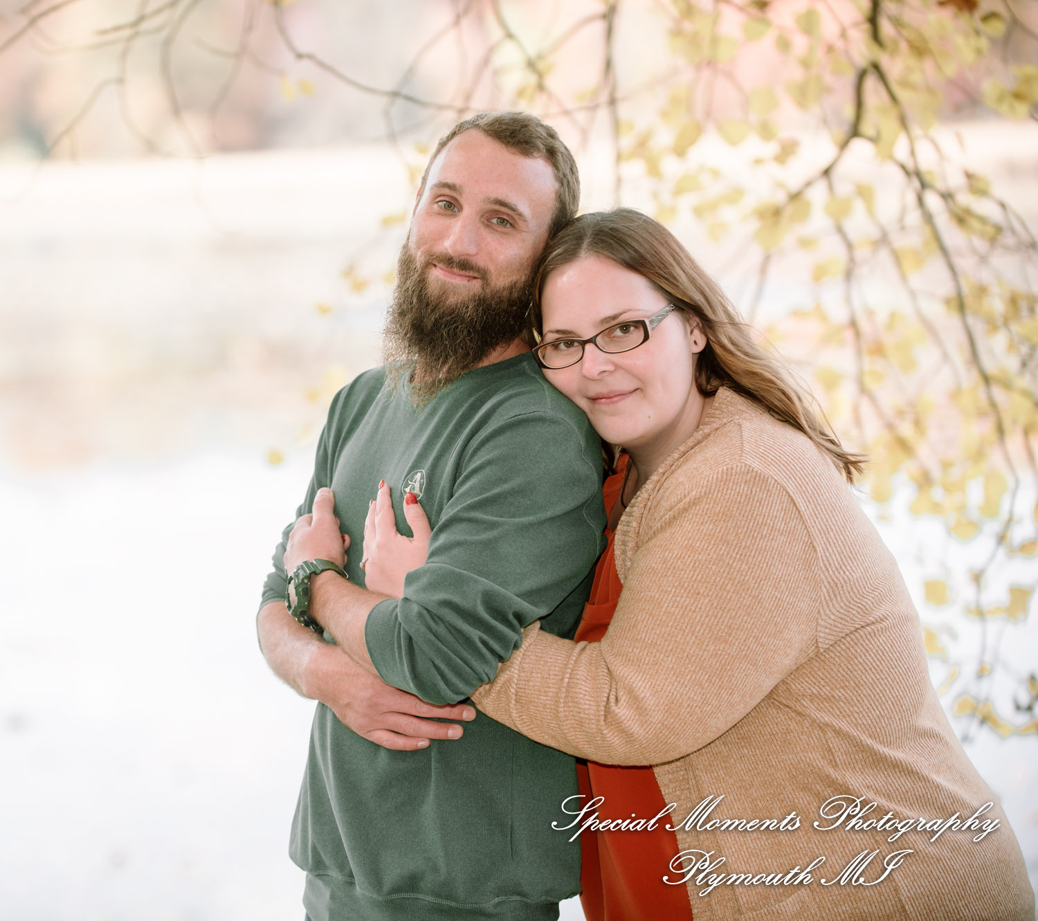 Jordan & Matt at Kensington Metropark Milford MI engagement photography