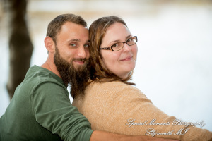 Jordan & Matt at Kensington Metropark Milford MI engagement photography