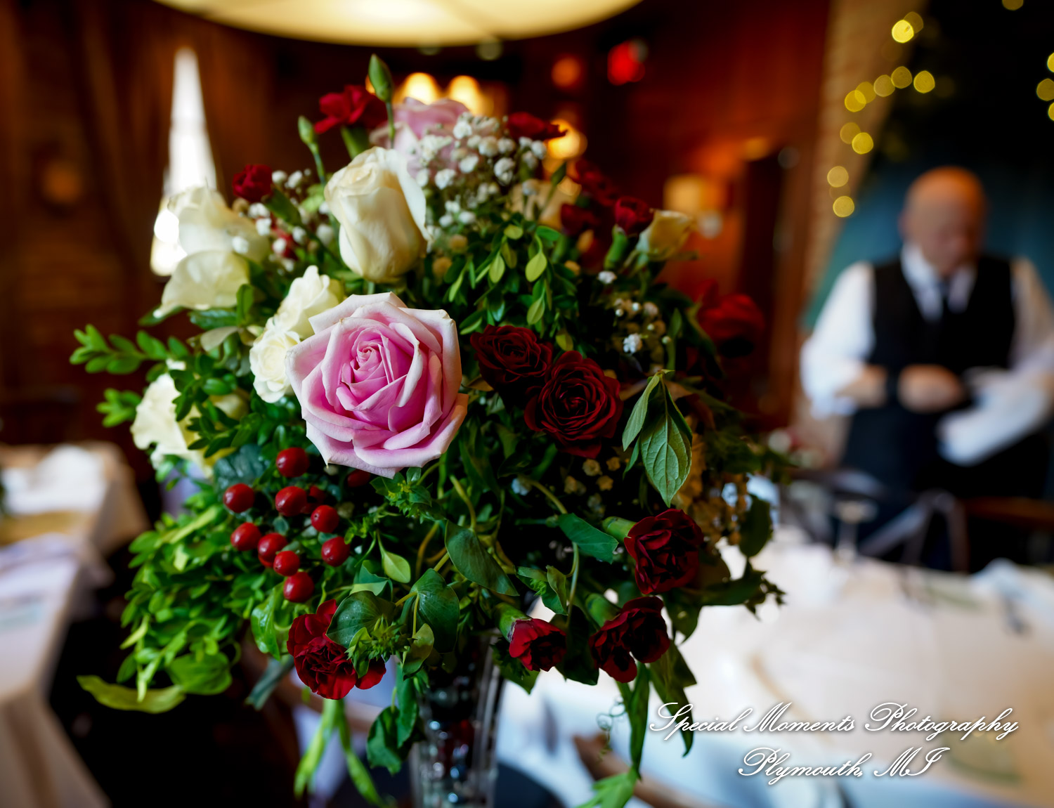 Hillary & Alexander at Cafe Cortina Farmington Hills MI wedding photography