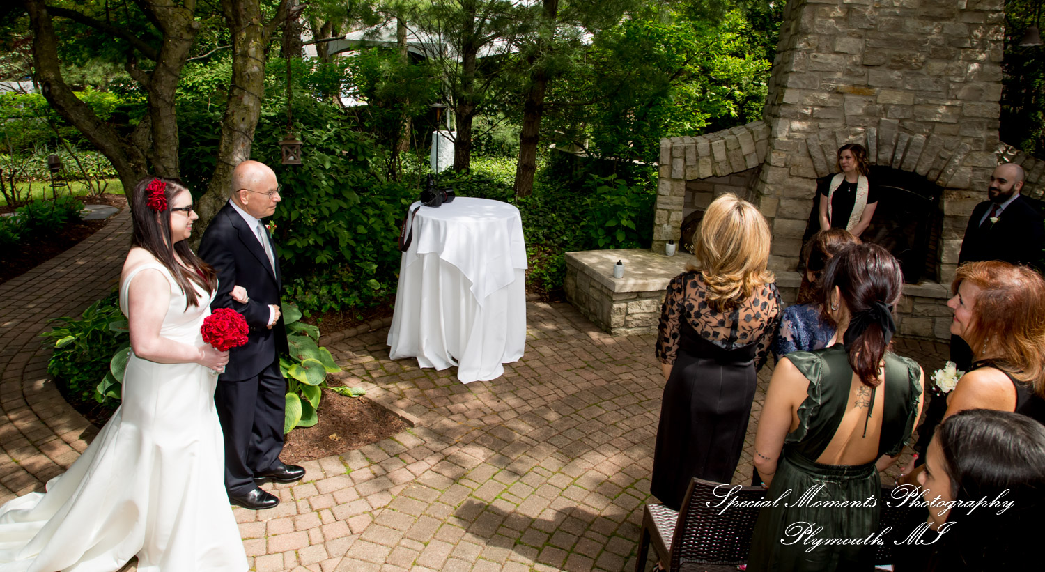 Hillary & Alexander at Cafe Cortina Farmington Hills MI wedding photography