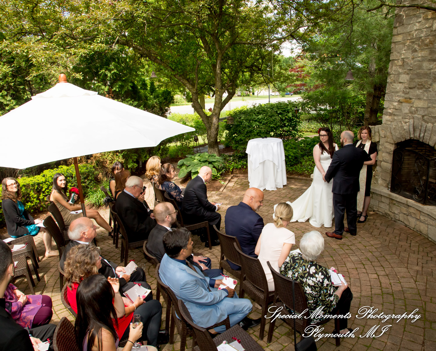 Hillary & Alexander at Cafe Cortina Farmington Hills MI wedding photography