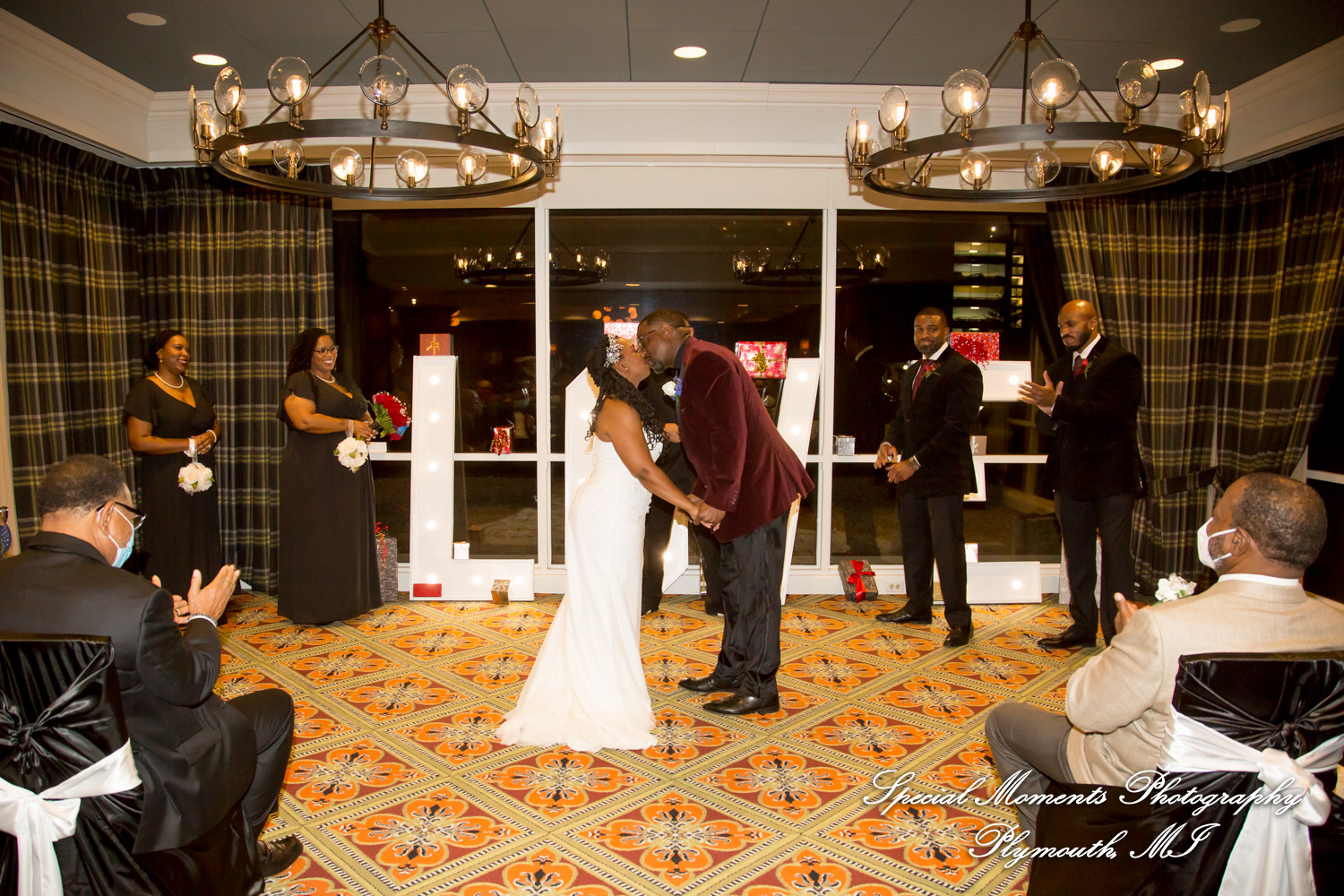 Syri & Carlin at The Graduate Hotel Ann Arbor MI wedding photography