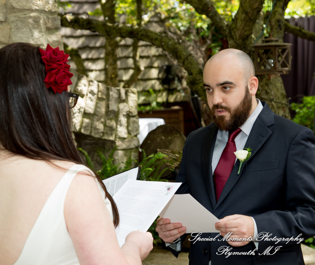 Hillary & Alexander at Cafe Cortina Farmington Hills MI wedding photography