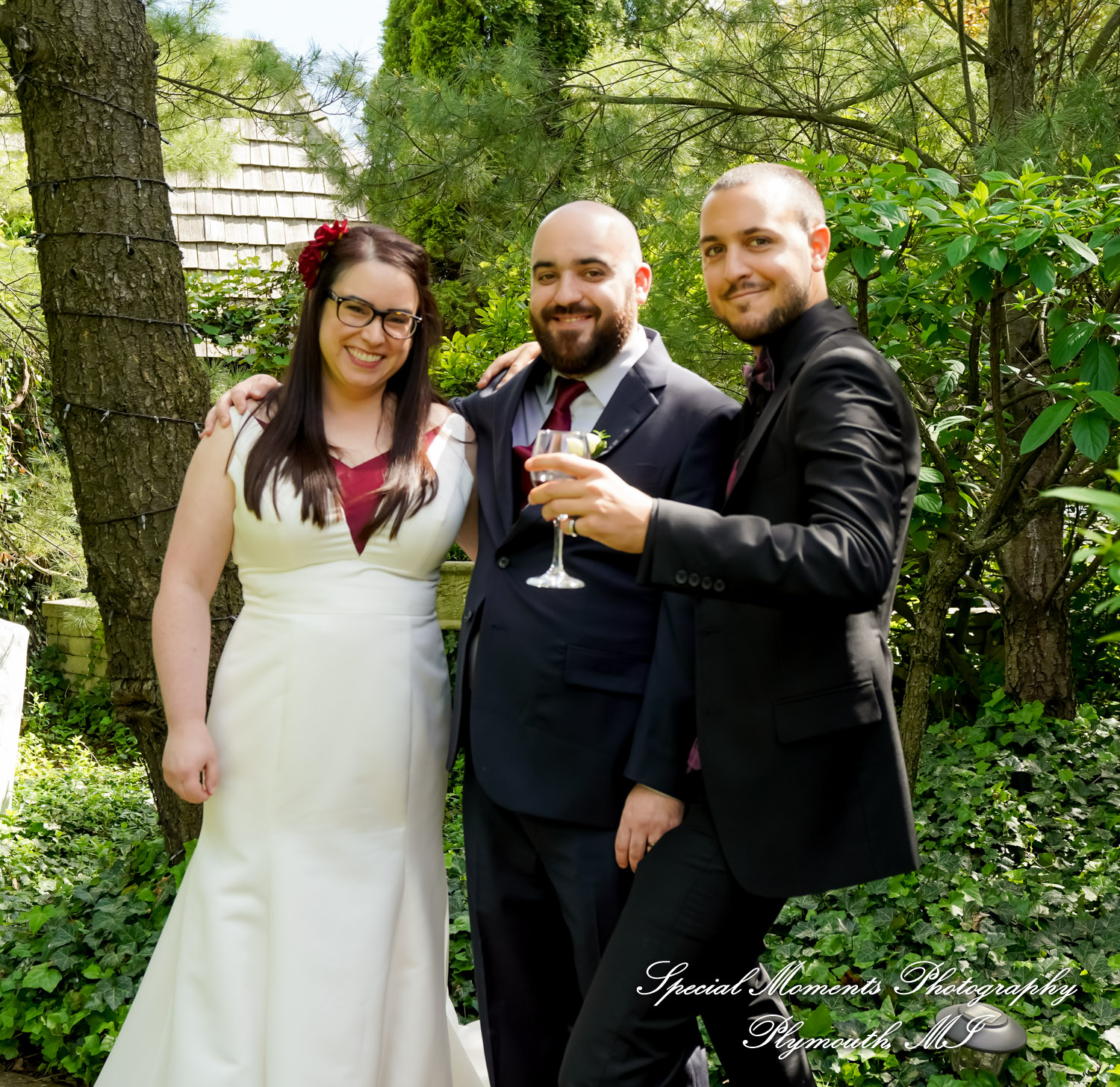 Hillary & Alexander at Cafe Cortina Farmington Hills MI wedding photography