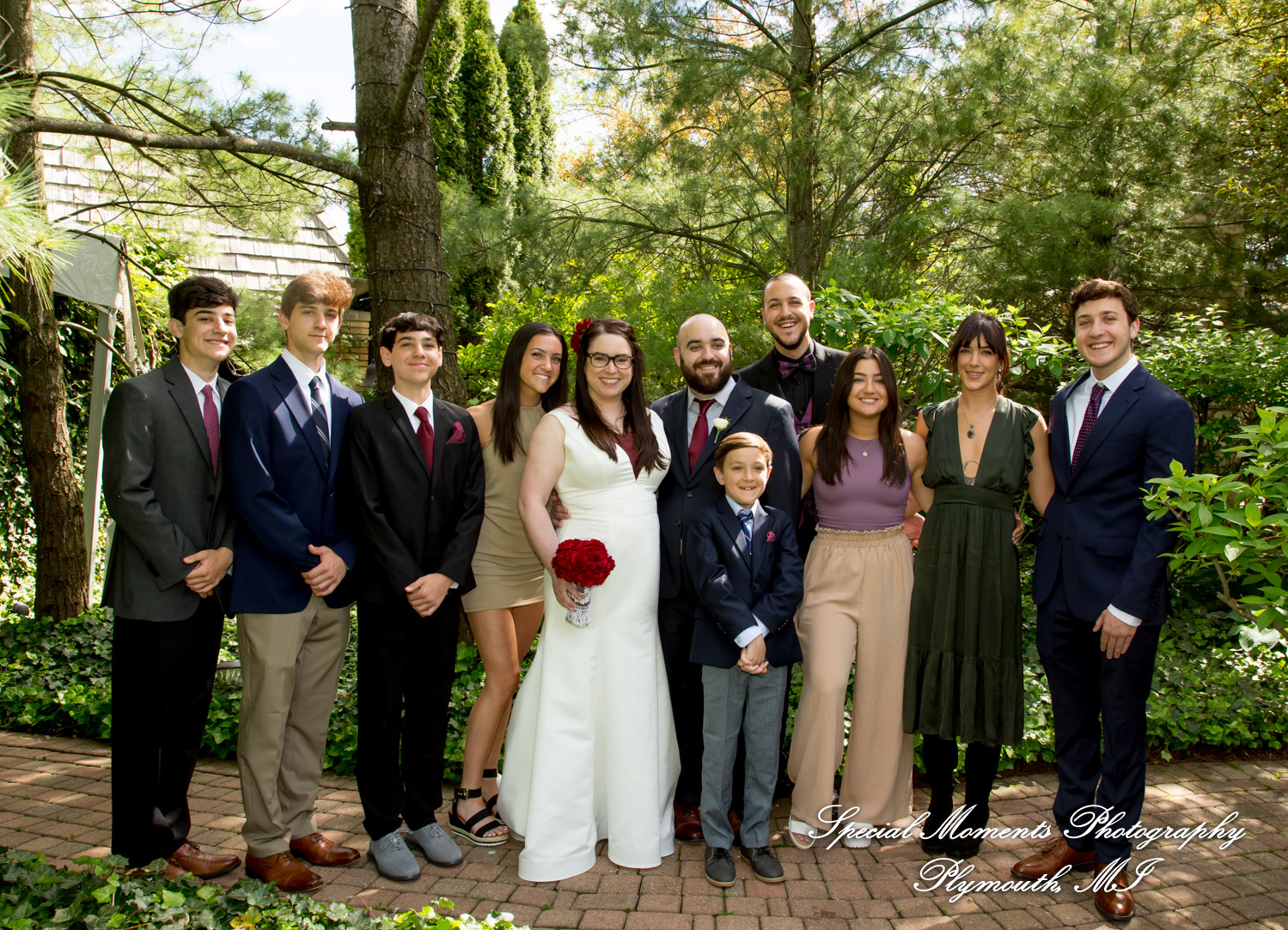 Hillary & Alexander at Cafe Cortina Farmington Hills MI wedding photography