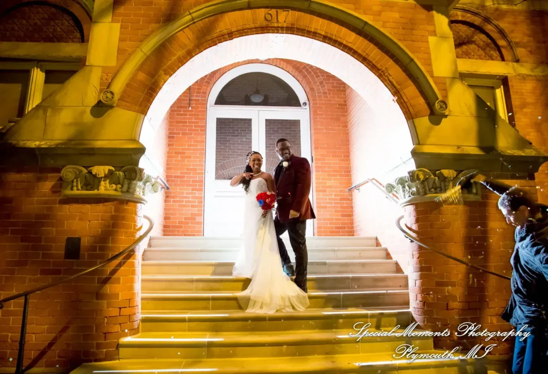 Graduate Hotel Ann Arbor MI wedding photograph