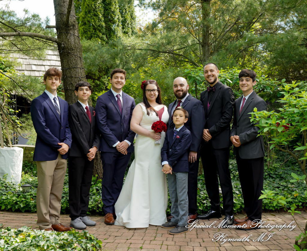 Hillary & Alexander at Cafe Cortina Farmington Hills MI wedding photography