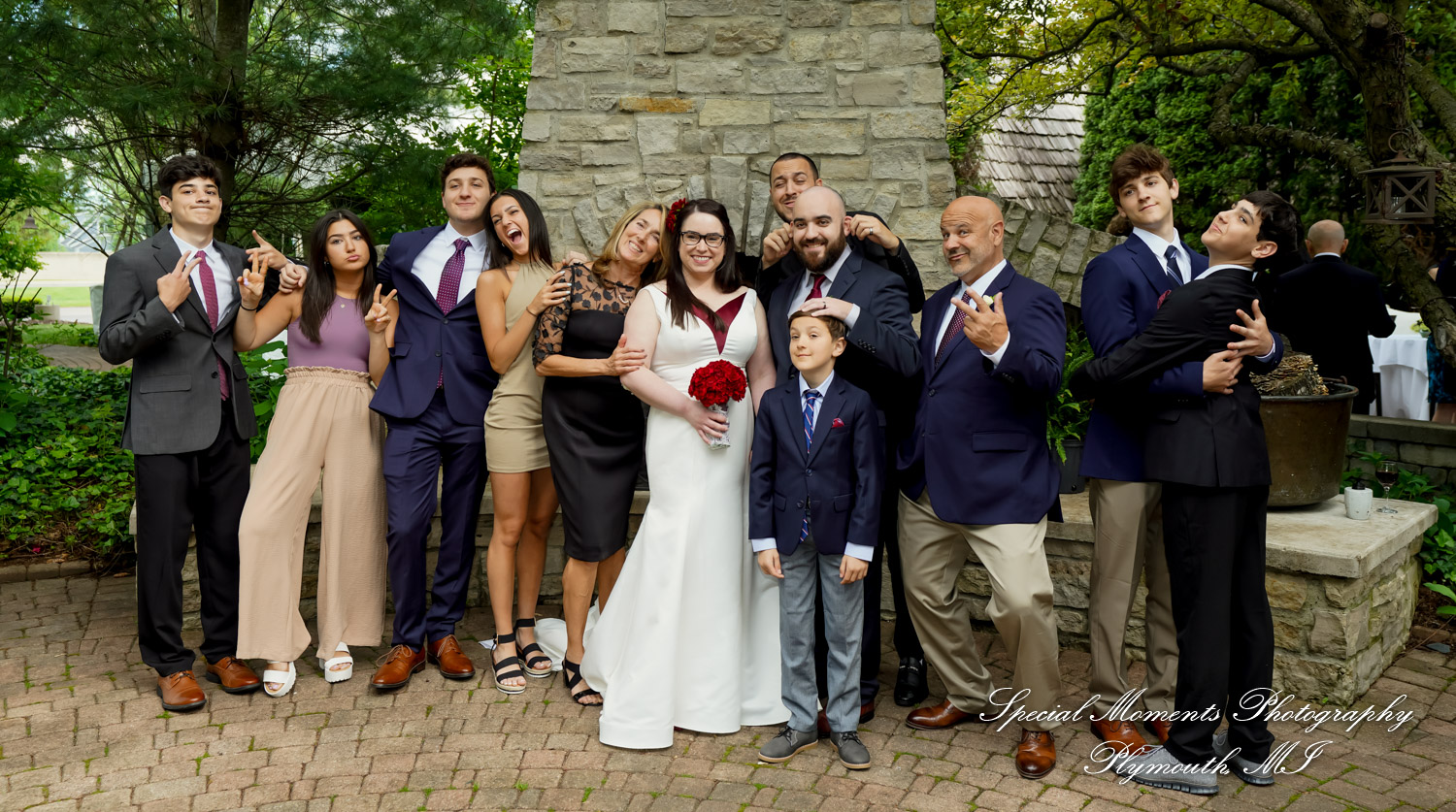 Hillary & Alexander at Cafe Cortina Farmington Hills MI wedding photography