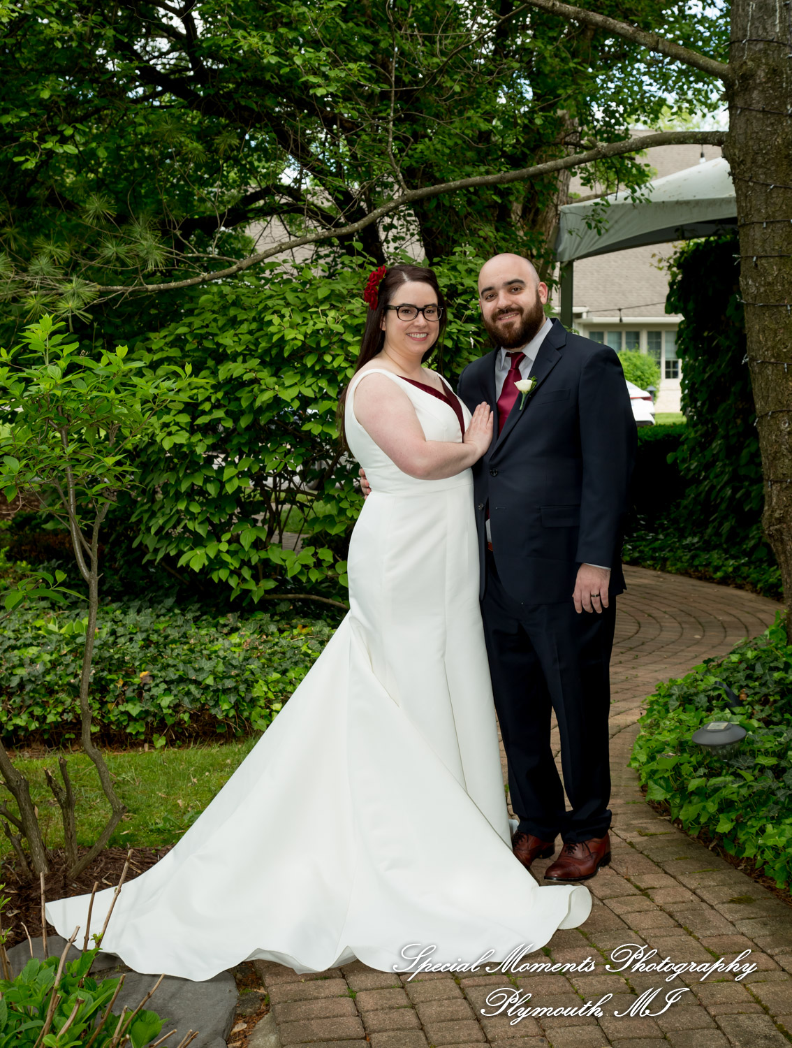 Hillary & Alexander at Cafe Cortina Farmington Hills MI wedding photography