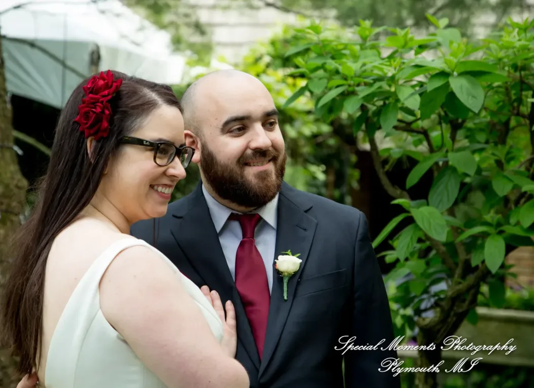 Cafe Cortina Farmington Hills MI wedding photograph