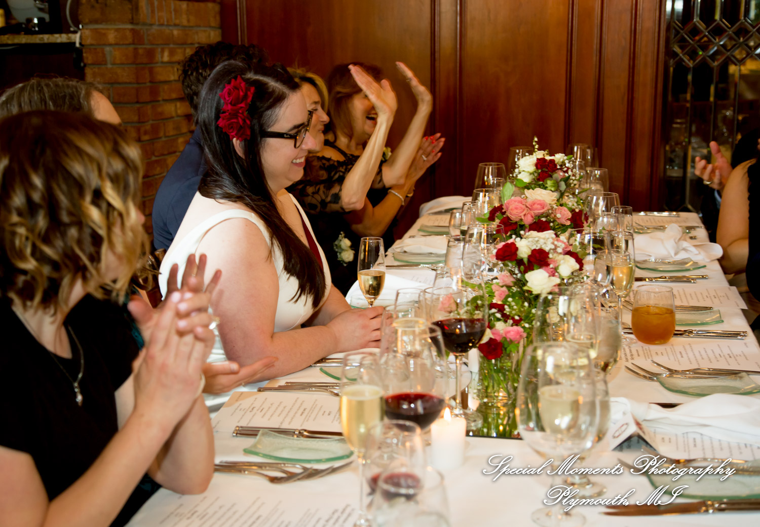 Hillary & Alexander at Cafe Cortina Farmington Hills MI wedding photography