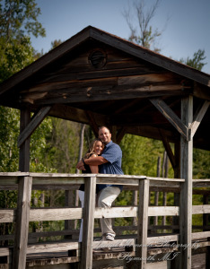 Lisa & Michael at Robert Long Park Commerce MI wedding photography