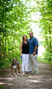 Lisa & Michael at Robert Long Park Commerce MI wedding photography