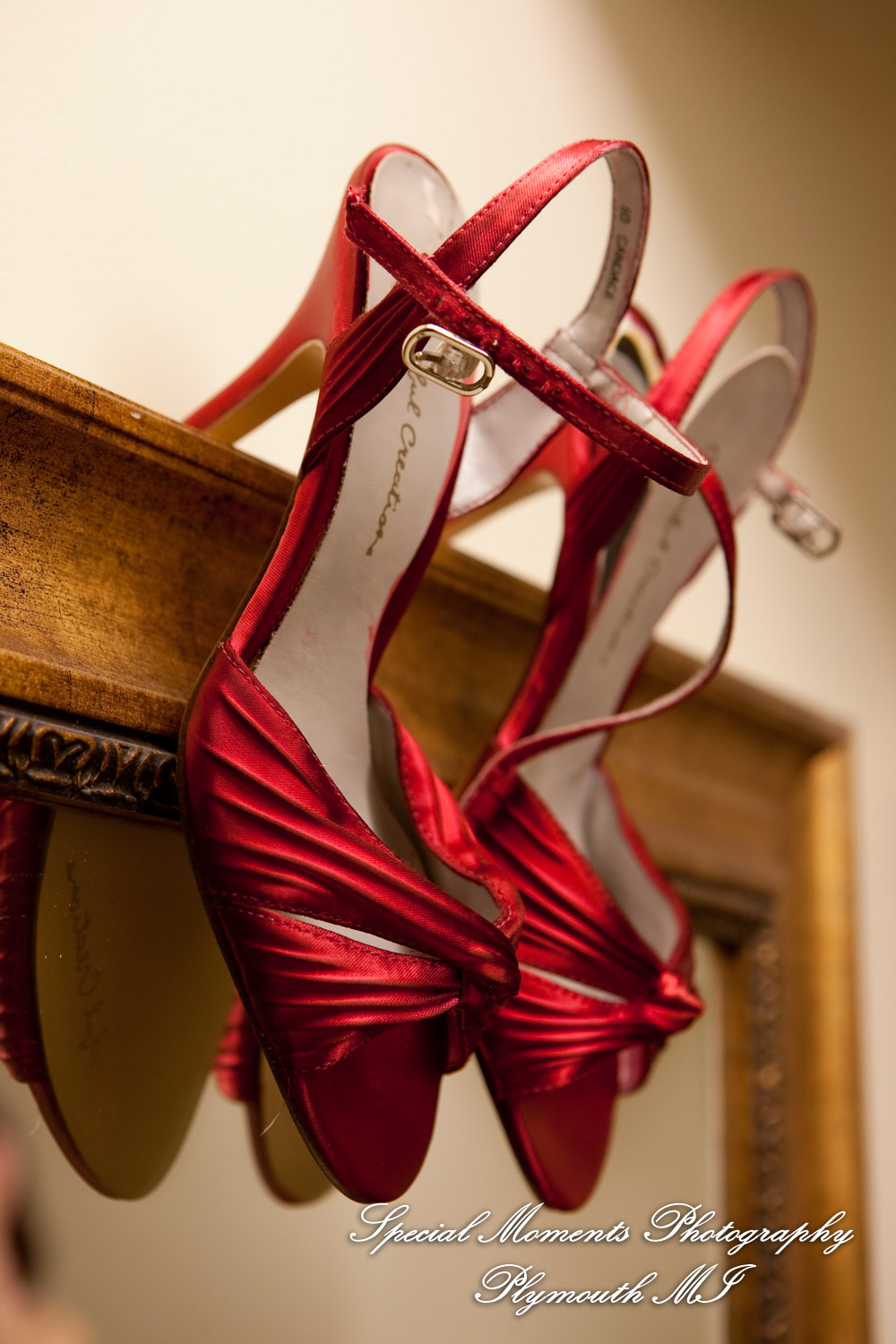 Erynn & Brian at Canterbury Castle Lake Orion MI wedding photograph