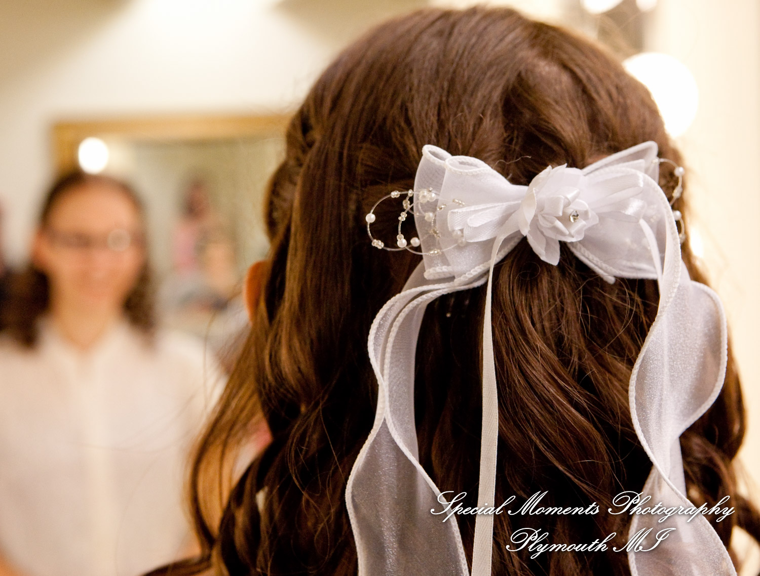 Erynn & Brian at Canterbury Castle Lake Orion MI wedding photograph