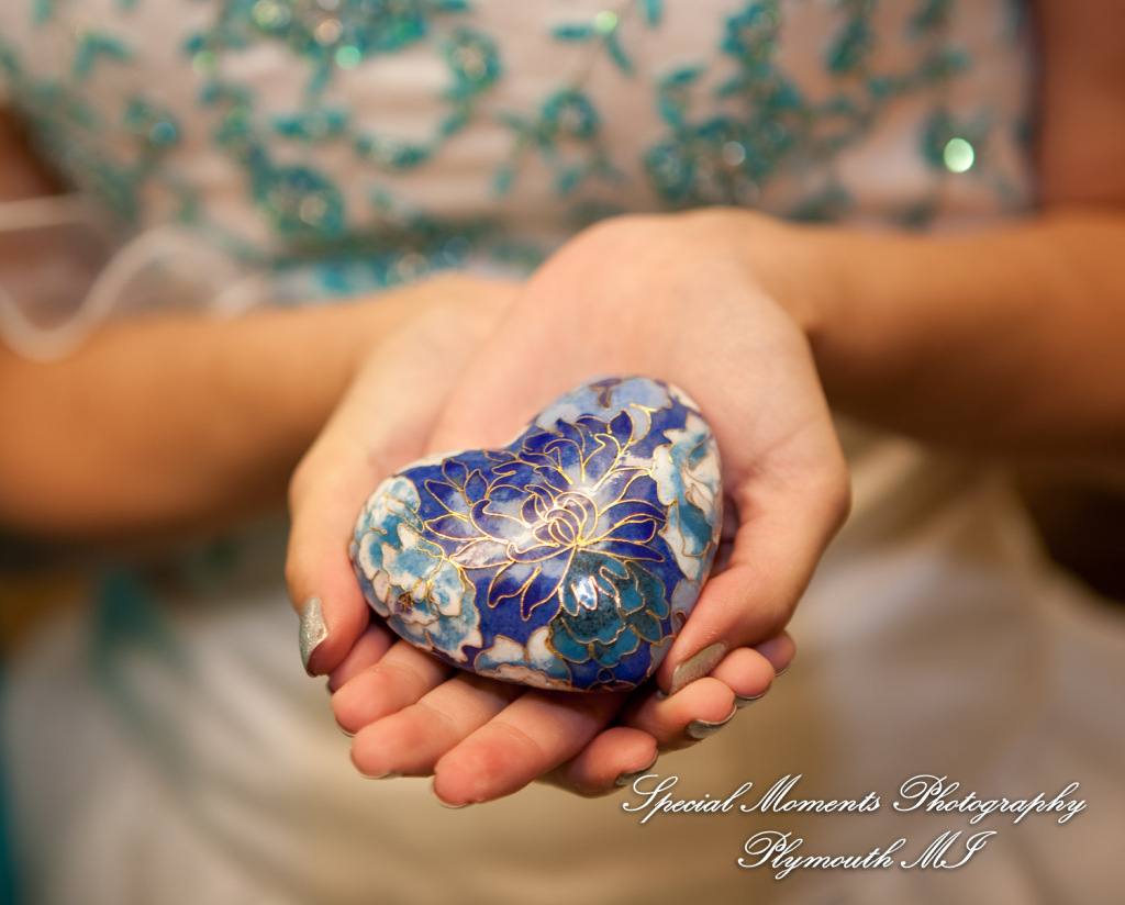 Erynn & Brian at Canterbury Castle Lake Orion MI wedding photograph