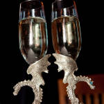 Erynn & Brian at Canterbury Castle Lake Orion MI wedding photograph