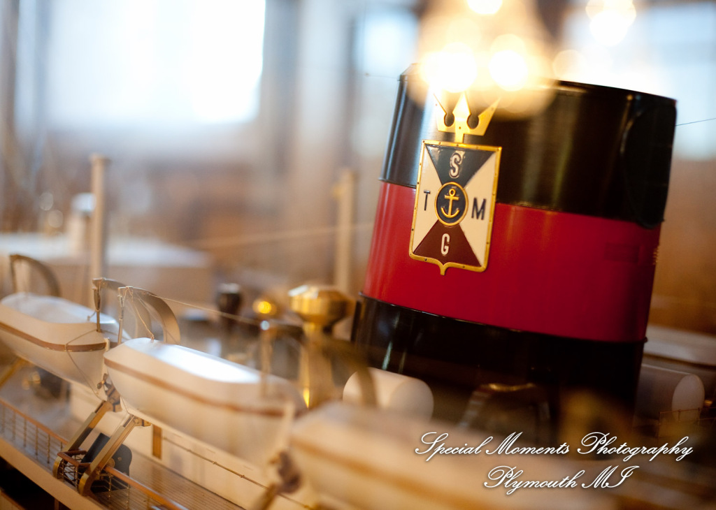 Erynn & Brian at Canterbury Castle Lake Orion MI wedding photograph