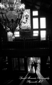 Erynn & Brian at Canterbury Castle Lake Orion MI wedding photograph