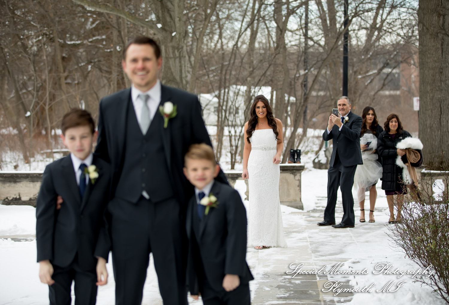 Tahlene & Andrew at Henry Ford Estate Dearborn MI wedding photography