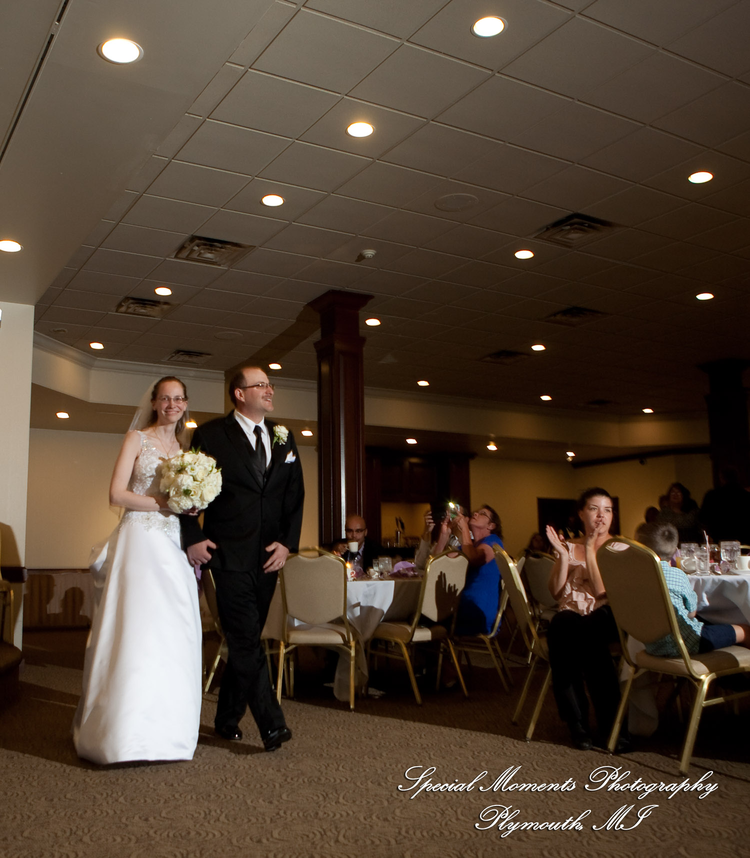 Mary Ann & Kevin at Park Place Caterers Dearborn MI wedding photograph