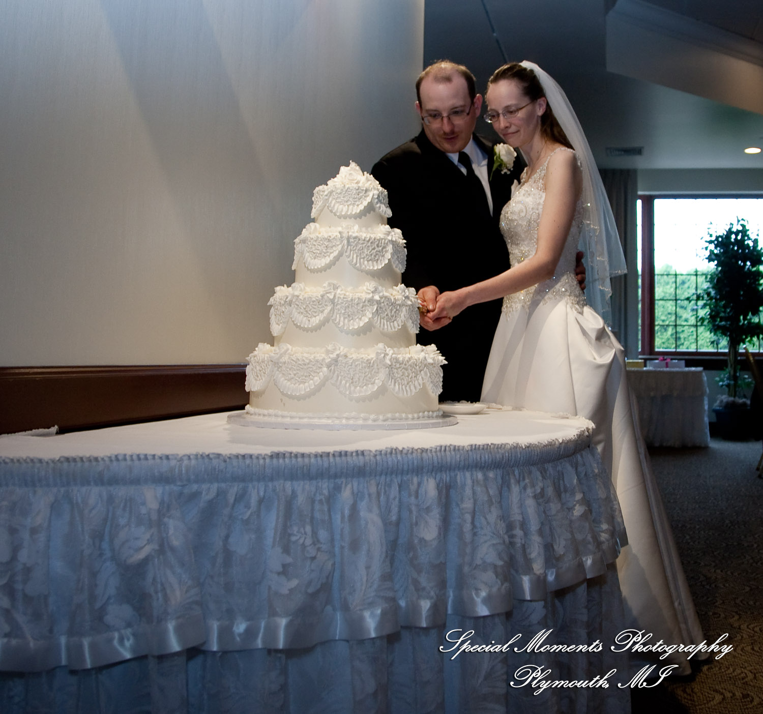 Mary Ann & Kevin at Park Place Caterers Dearborn MI wedding photograph
