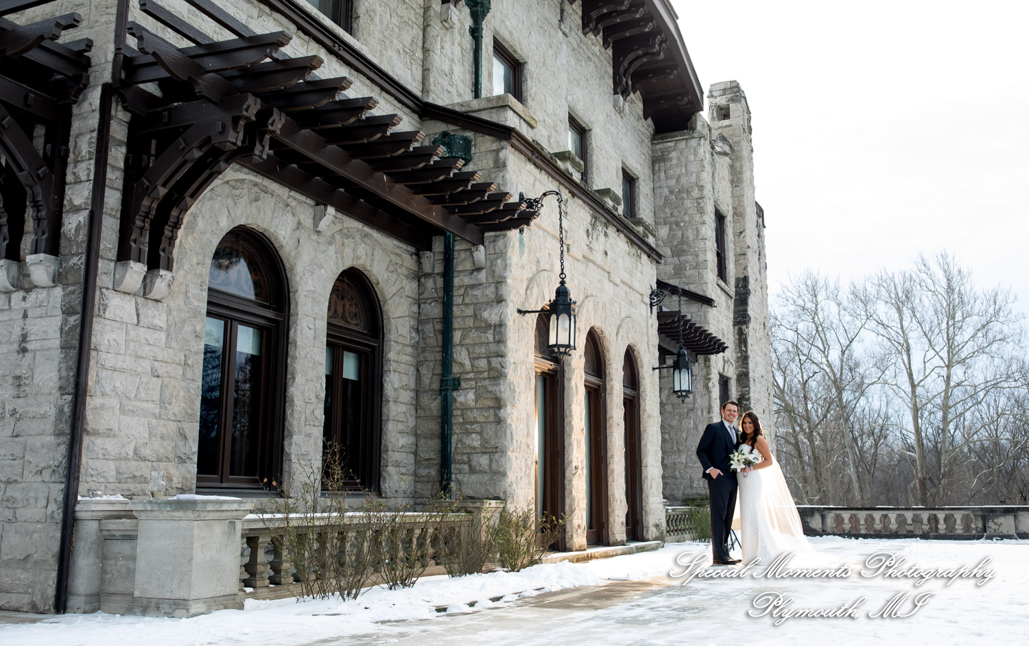 Tahlene & Andrew at Henry Ford Estate Dearborn MI wedding photography