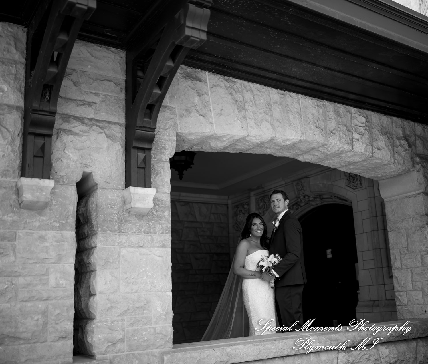 Tahlene & Andrew at Henry Ford Estate Dearborn MI wedding photography
