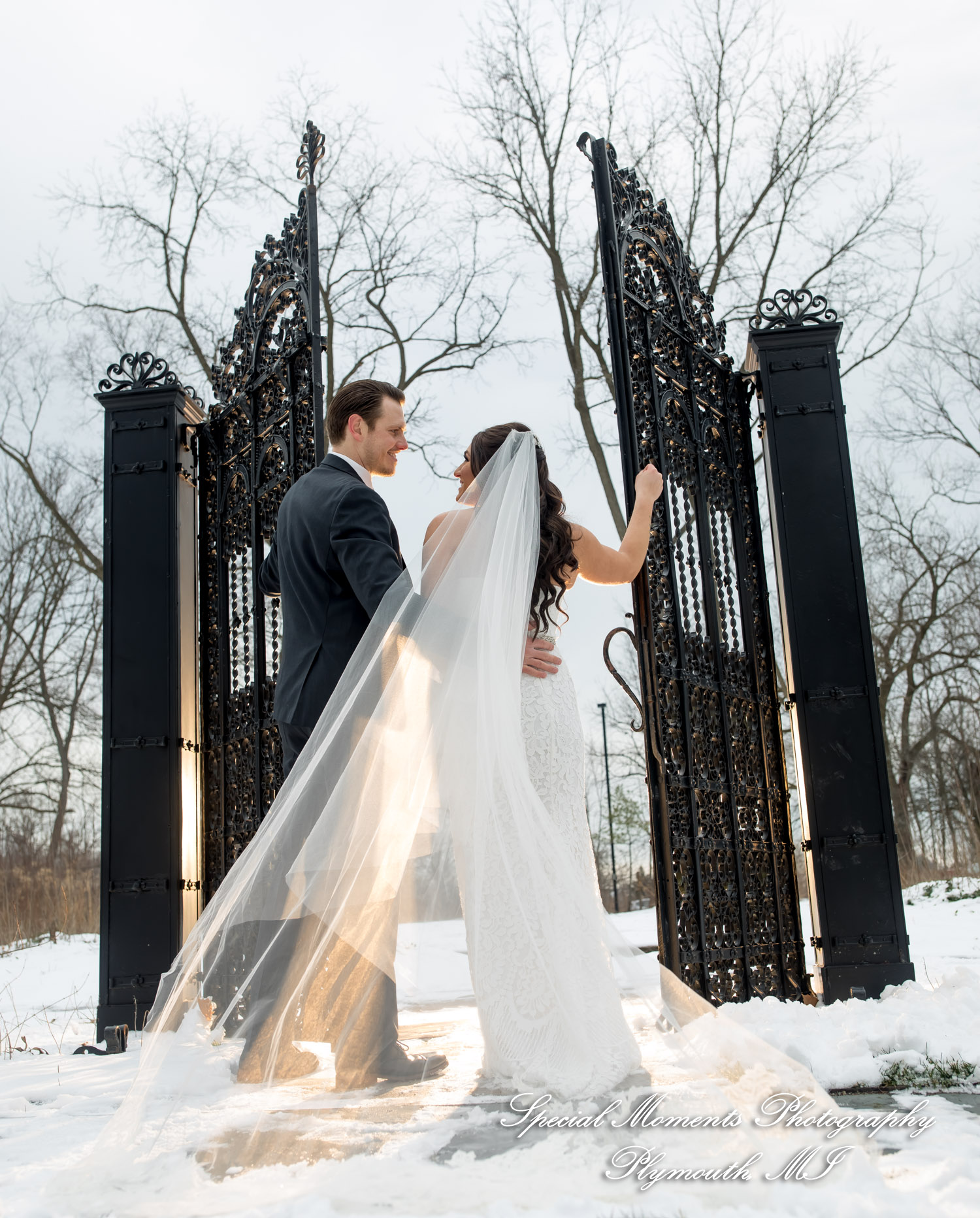 Tahlene & Andrew at Henry Ford Estate Dearborn MI wedding photography